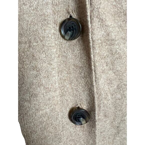 Gap Cardigan Sweater XS Beige Tan Neutral Basic Casual Comfy Twee Academia - Picture 3 of 6